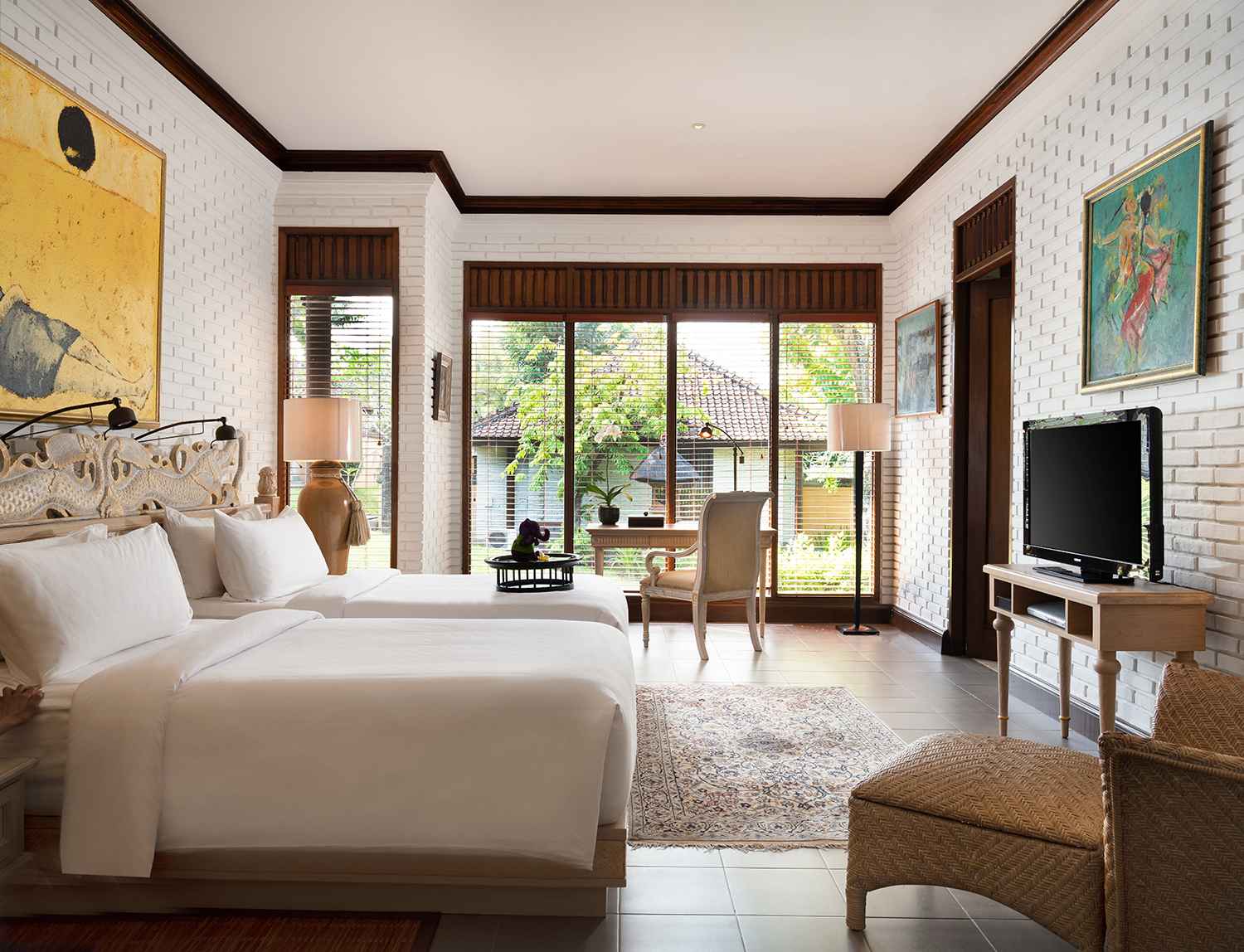 A second room of The Hadiprana Estate, a luxury villa in Tanah Gajah, a Resort by Hadiprana.