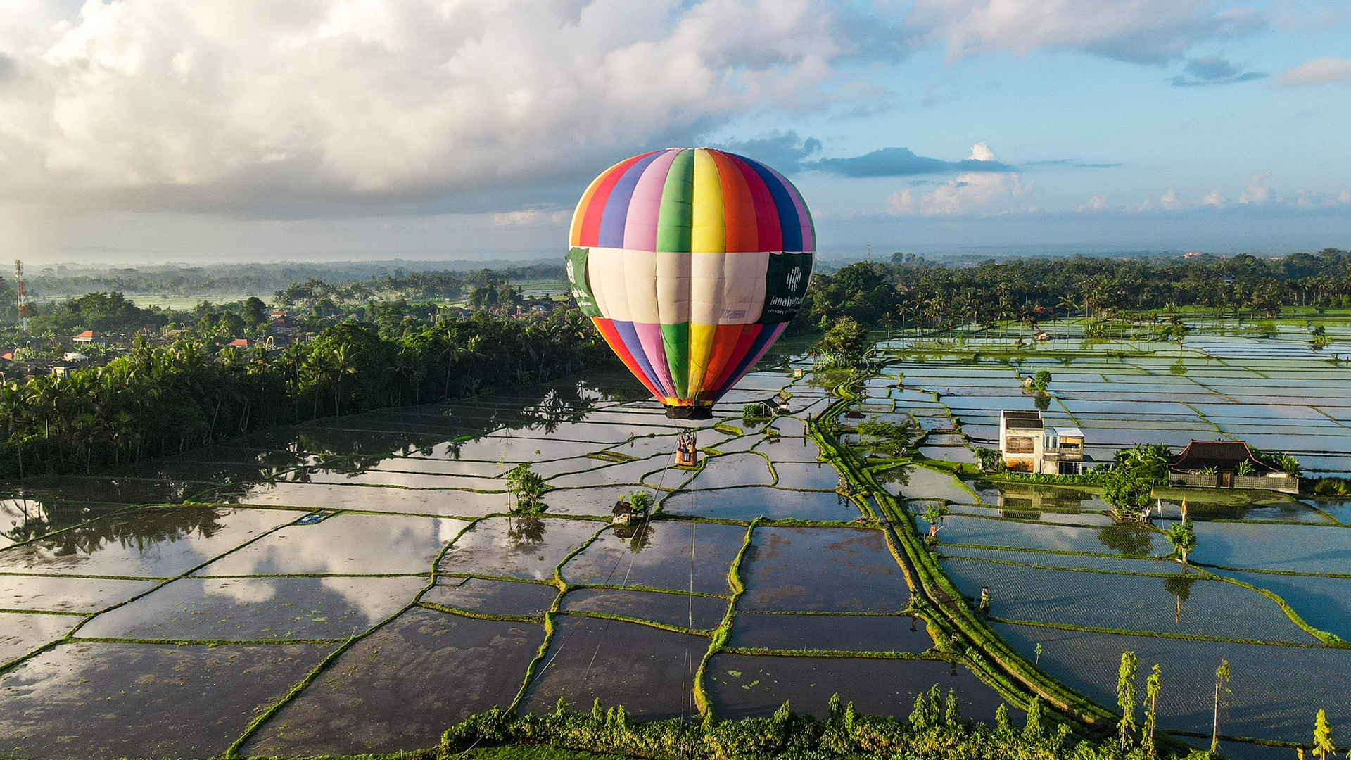 Hectare groet landbouw Hot Air Balloon Bali at Tanah Gajah, a Resort by Hadiprana in Ubud